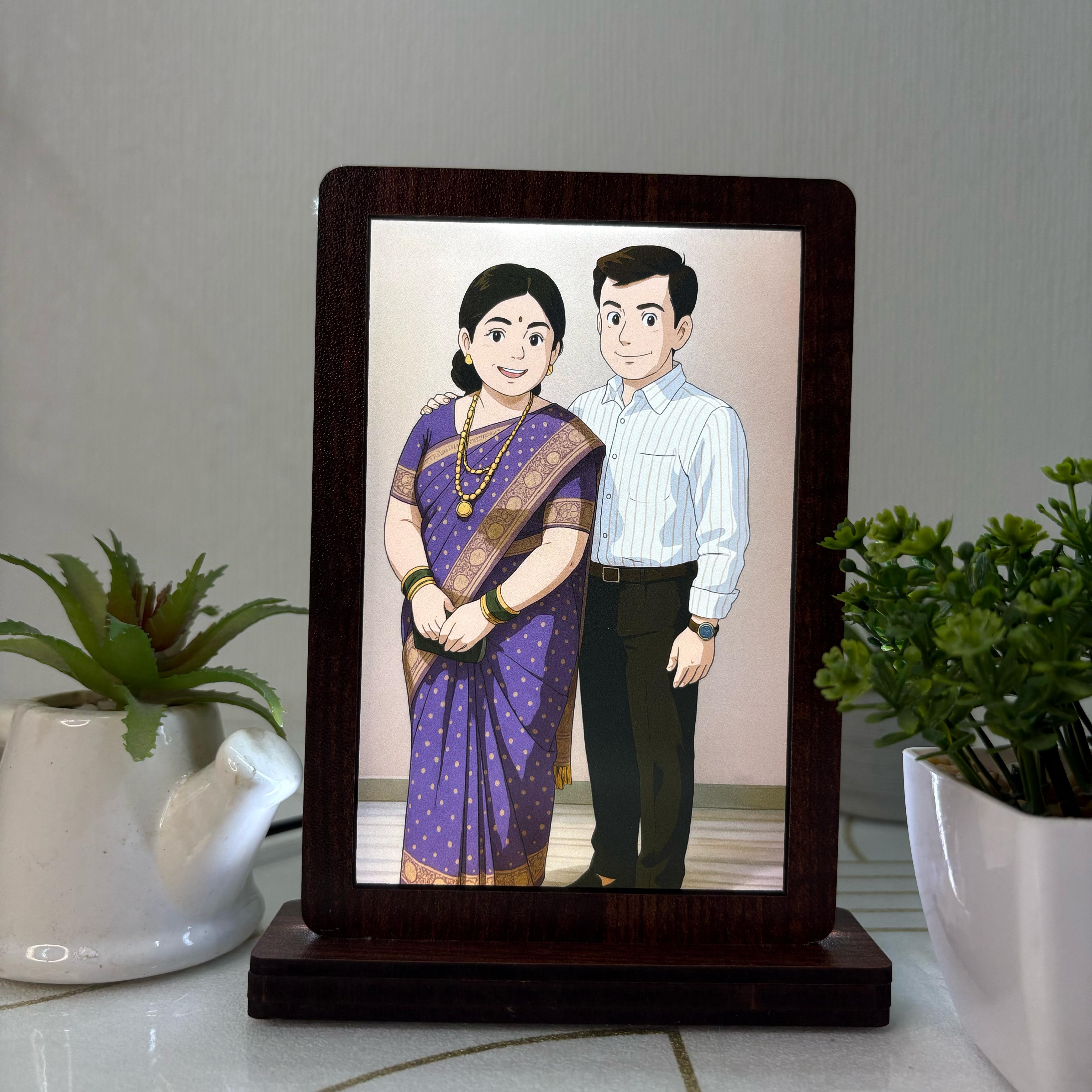 Ghibli Art LED Photo Frame